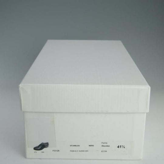 美品★(伊)F.LLIジャコメッティ SIZE 41.5【定価￥97,900-★ハンドソーンウェルテッド製法/九分仕立て】FG126/カーフ/Giacometti★e792