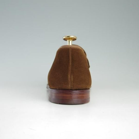 極美品★クロケット&ジョーンズ 6E【定価￥74,800-★RICHMOND/リッチモンド】314ラスト/コインローファー/スエード/Crockett&Jones★e795