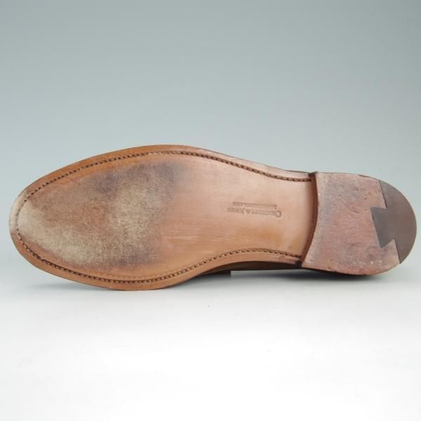 極美品★クロケット&ジョーンズ 6E【定価￥74,800-★RICHMOND/リッチモンド】314ラスト/コインローファー/スエード/Crockett&Jones★e795