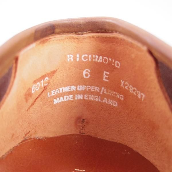 極美品★クロケット&ジョーンズ 6E【定価￥74,800-★RICHMOND/リッチモンド】314ラスト/コインローファー/スエード/Crockett&Jones★e795