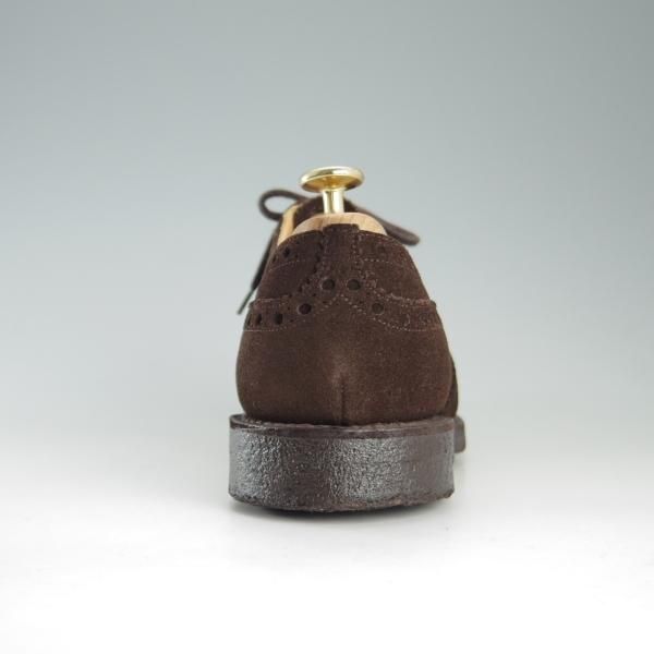 極上★チャーチ 65F/6.5【定価￥86,900-★FAIRFIELD/81ラスト】フェアフィールド/フルブローグ/スエード/濃茶/メンズ/Church's★e808