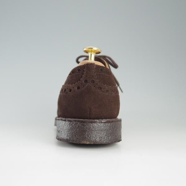 極上★チャーチ 65F/6.5【定価￥86,900-★FAIRFIELD/81ラスト】フェアフィールド/フルブローグ/スエード/濃茶/メンズ/Church's★e808