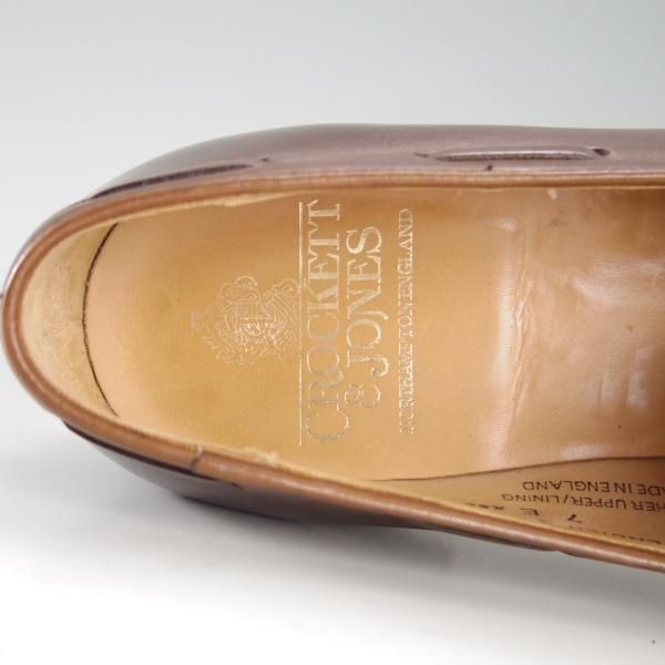 極上★クロケット&ジョーンズ 7E【定価￥86,900-★CAVENDISH 3/タッセルローファー】キャベンディッシュ/375ラスト/Crockett&Jones★e810