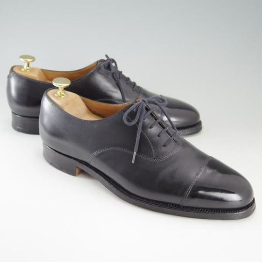 極上★クロケット&ジョーンズ 6.5E【★ロイドフットウェア別注/Lloyd Footwear】317ラスト/ストレートチップ/カーフ/Crockett&Jones★e811