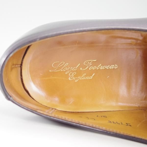 極上★クロケット&ジョーンズ 6.5E【★ロイドフットウェア別注/Lloyd Footwear】317ラスト/ストレートチップ/カーフ/Crockett&Jones★e811