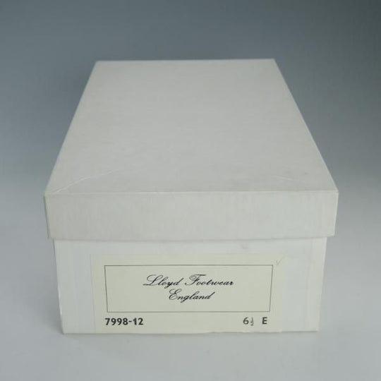 極上★クロケット&ジョーンズ 6.5E【★ロイドフットウェア別注/Lloyd Footwear】317ラスト/ストレートチップ/カーフ/Crockett&Jones★e811