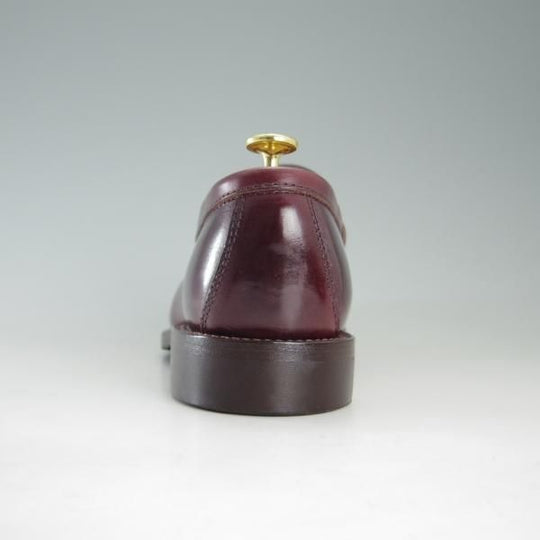 極美品★(浅草)WHEEL ROBE/ウィールローブ 6.5D【定価￥44,000-★クロムエクセルレザー/ホーウィン】15079/コインローファー/赤茶★e812