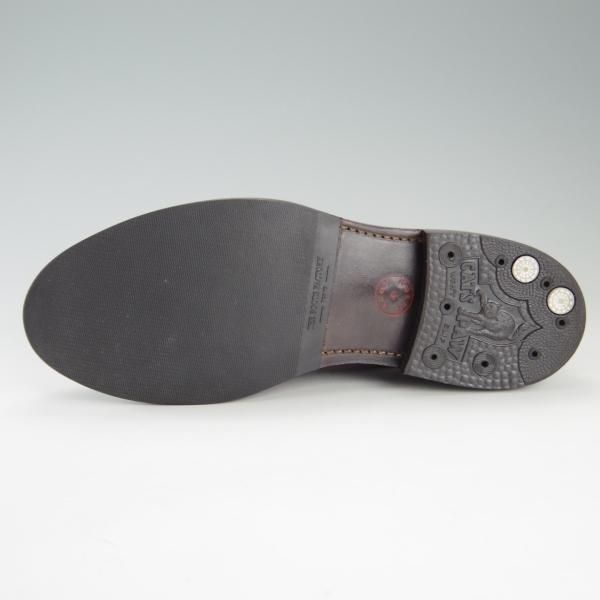 極美品★(浅草)WHEEL ROBE/ウィールローブ 6.5D【定価￥44,000-★クロムエクセルレザー/ホーウィン】15079/コインローファー/赤茶★e812