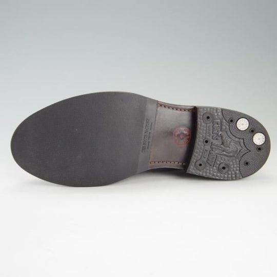 極美品★(浅草)WHEEL ROBE/ウィールローブ 6.5D【定価￥44,000-★クロムエクセルレザー/ホーウィン】15079/コインローファー/赤茶★e812