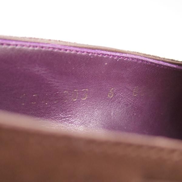 美品★(スペイン製)カルミナ SIZE 6【定価￥72,600-★タッセルローファー/80215】UETAMラスト/ANTE/スエード/MARRON/濃茶/CARMINA★e816