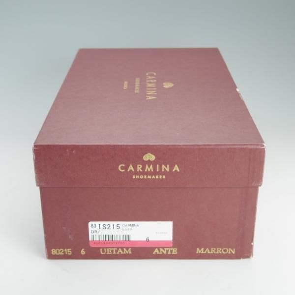 美品★(スペイン製)カルミナ SIZE 6【定価￥72,600-★タッセルローファー/80215】UETAMラスト/ANTE/スエード/MARRON/濃茶/CARMINA★e816