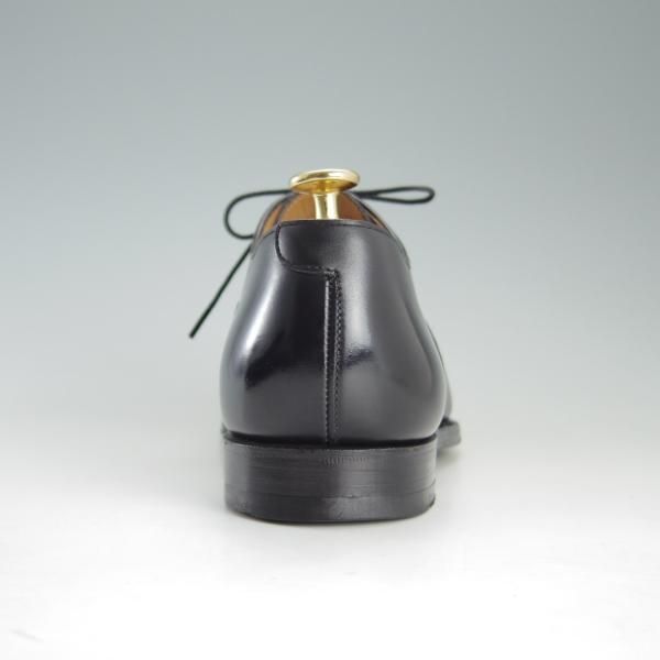 美品★クロケット&ジョーンズ UK7.5/US8E【★(米)ラルフローレン別注/POLO Ralph Lauren】パンチドキャップトゥ/カーフ/Crockett&Jones★e817