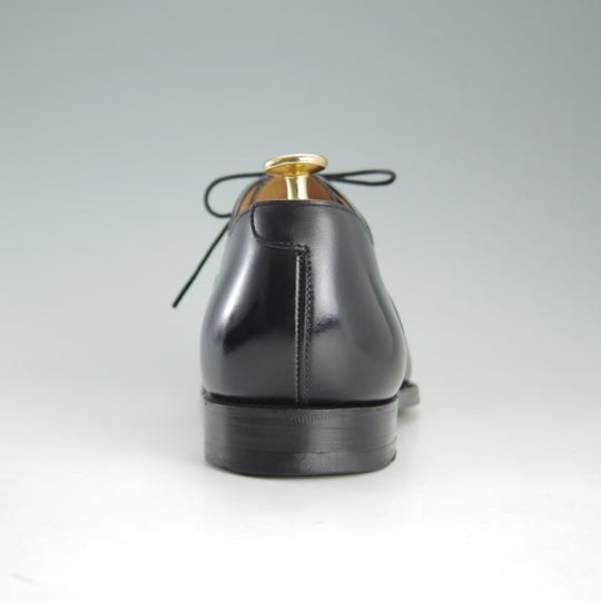 美品★クロケット&ジョーンズ UK7.5/US8E【★(米)ラルフローレン別注/POLO Ralph Lauren】パンチドキャップトゥ/カーフ/Crockett&Jones★e817