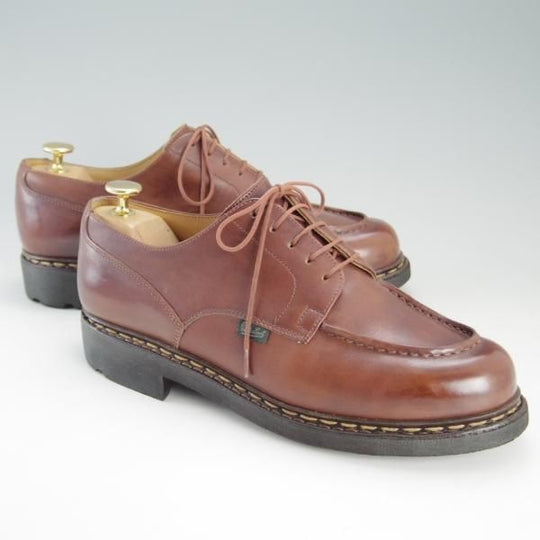 極上★パラブーツ SIZE 7【定価￥71,500-★シャンボード/CHAMBORD】マロン/MARRON/リスレザー/TEXソール/Uチップ/茶/Paraboot★e822