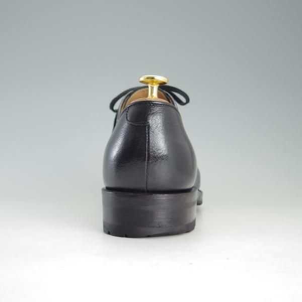 極上★(伊)F.LLIジャコメッティ SIZE 41【★ハンドソーンウェルテッド製法/九分仕立て】FG217/山羊革/ゴートレザー/黒/Giacometti★e824