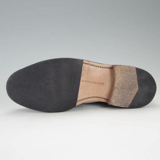 美品★トリッカーズ(レディース) SIZE 3.5【★カントリーシューズ/L7290】フルブローグ/カーフ/黒×白/短靴/Tricker's★e828
