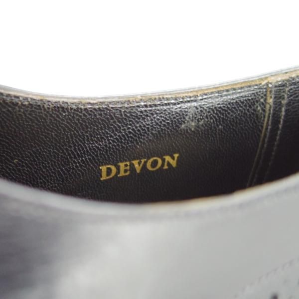 極上★チャーチ UK8程度【貴重★ブルックスブラザーズ別注/BROOKS ENGLISH/旧チャーチ】400C/928/DEVON/M75ラスト/黒/Church's★e831