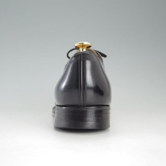 極上★チャーチ 65F/UK6.5【旧チャーチ★ブックバインダーカーフ/3都市ロゴ】84ラスト/Barcroft/パンチドキャップトゥ/黒/Church's★e832