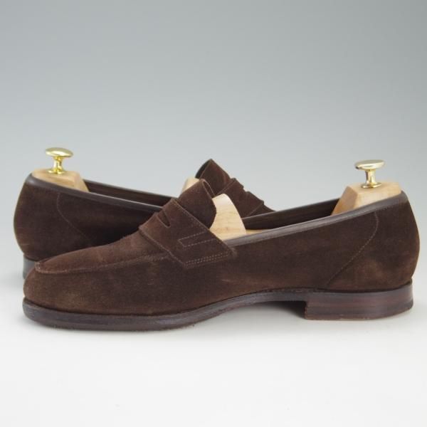 だ*ん様 Crockett&Jones×Paul Smith ローファー クロケット＆ジョーンズ コインローファー ネイビー Paul Smith(ポール