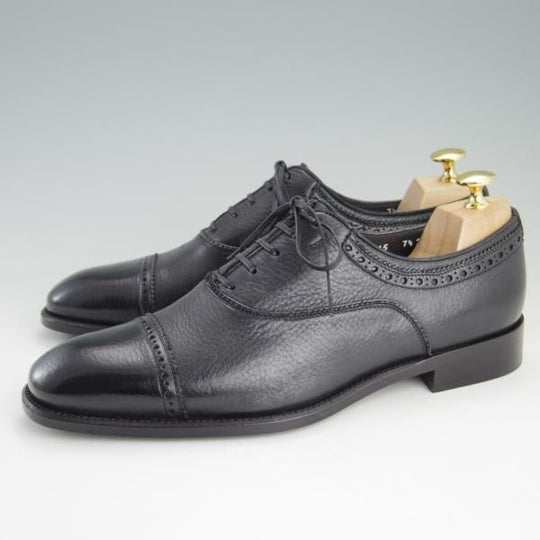 極美品★(伊)サルヴァトーレ・フェラガモ 7.5EE【現行10万円以上★LAVORAZIONEライン/ブラックラピド製法】Salvatore Ferragamo★e838