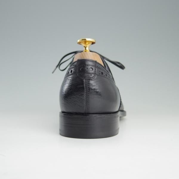 極美品★(伊)サルヴァトーレ・フェラガモ 7.5EE【現行10万円以上★LAVORAZIONEライン/ブラックラピド製法】Salvatore Ferragamo★e838