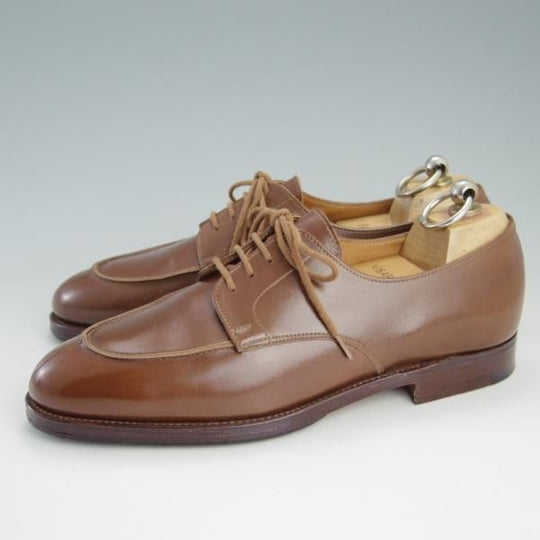美品★クロケット&ジョーンズ(レディース) 5.5C【貴重★ロイドフットウェア別注/LloydFootwear】587ラスト/Uチップ/Crockett&Jones★e841