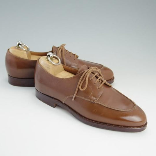 美品★クロケット&ジョーンズ(レディース) 5.5C【貴重★ロイドフットウェア別注/LloydFootwear】587ラスト/Uチップ/Crockett&Jones★e841
