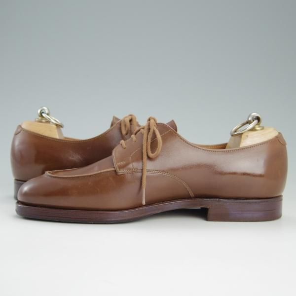 美品★クロケット&ジョーンズ(レディース) 5.5C【貴重★ロイドフットウェア別注/LloydFootwear】587ラスト/Uチップ/Crockett&Jones★e841