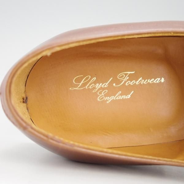 美品★クロケット&ジョーンズ(レディース) 5.5C【貴重★ロイドフットウェア別注/LloydFootwear】587ラスト/Uチップ/Crockett&Jones★e841