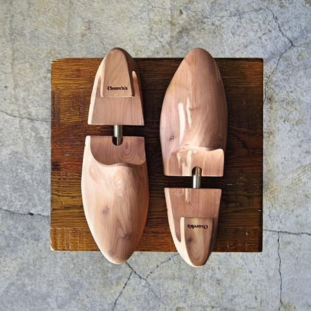 極上★チャーチ SIZE 6【★純正シューツリー】木製シューキーパー/メンズ/Church's★e845