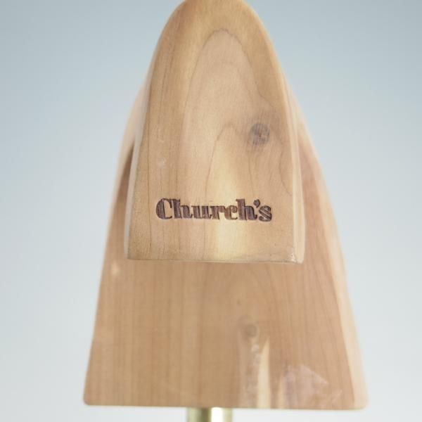 極上★チャーチ SIZE 6【★純正シューツリー】木製シューキーパー/メンズ/Church's★e845