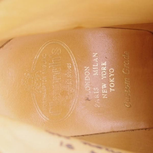 極上★チャーチ 60F/UK6【定価￥73,700-★ダイナイトソール仕様/RYDER 3/ライダー】81ラスト/5都市ロゴ/チャッカブーツ/Church's★e849