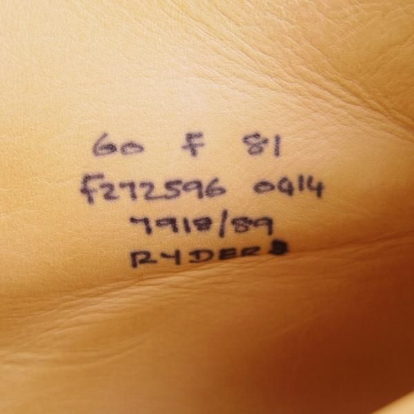 極上★チャーチ 60F/UK6【定価￥73,700-★ダイナイトソール仕様/RYDER 3/ライダー】81ラスト/5都市ロゴ/チャッカブーツ/Church's★e849