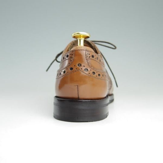 美品★チャーチ(レディース) SIZE 36【定価￥86,900-★バーウッド/BURWOOD WG】ポリッシュドバインダーカーフ/茶/Church's★e850