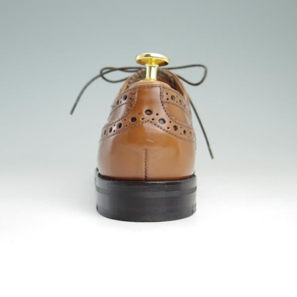 美品★チャーチ(レディース) SIZE 36【定価￥86,900-★バーウッド/BURWOOD WG】ポリッシュドバインダーカーフ/茶/Church's★e850