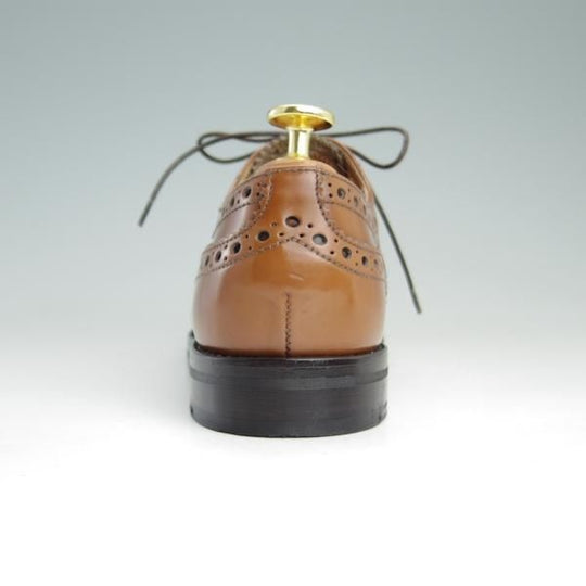 美品★チャーチ(レディース) SIZE 36【定価￥86,900-★バーウッド/BURWOOD WG】ポリッシュドバインダーカーフ/茶/Church's★e850