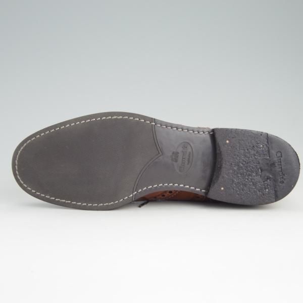 美品★チャーチ(レディース) SIZE 36【定価￥86,900-★バーウッド/BURWOOD WG】ポリッシュドバインダーカーフ/茶/Church's★e850