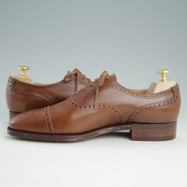新品★クロケット&ジョーンズ 6.5EX【★ロイドフットウェア別注/CHAIRMAN】236ラスト/セミブローグ/Lloyd Footwear/Crockett&Jones★e855