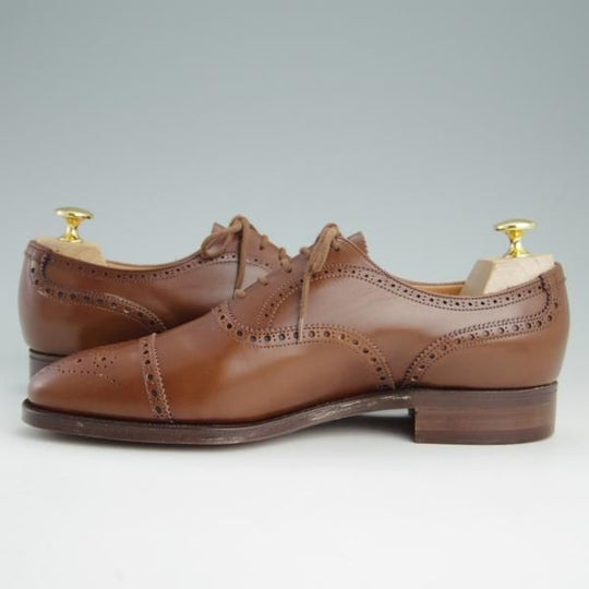 新品★クロケット&ジョーンズ 6.5EX【★ロイドフットウェア別注/CHAIRMAN】236ラスト/セミブローグ/Lloyd Footwear/Crockett&Jones★e855