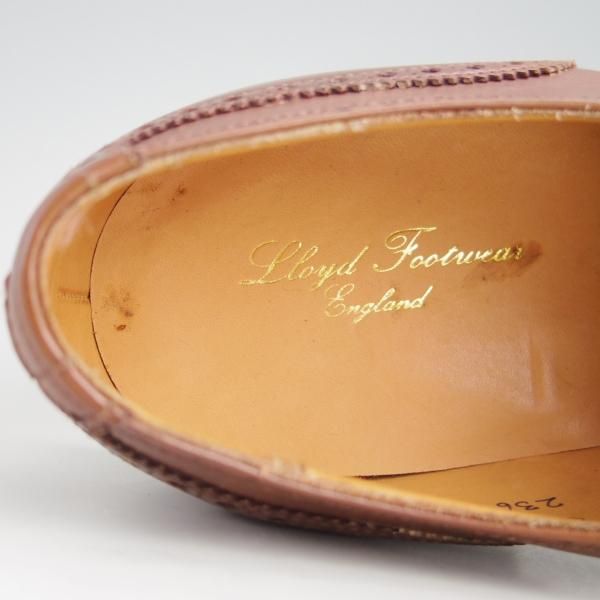 新品★クロケット&ジョーンズ 6.5EX【★ロイドフットウェア別注/CHAIRMAN】236ラスト/セミブローグ/Lloyd Footwear/Crockett&Jones★e855