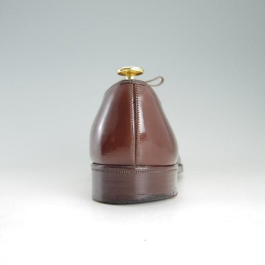 ★チャーチ 90F/UK9【旧チャーチ★2都市ロゴ/73ラスト/JERMYN】プレーントゥ/Vフロント/カーフ/茶/メンズ/Church's★e864