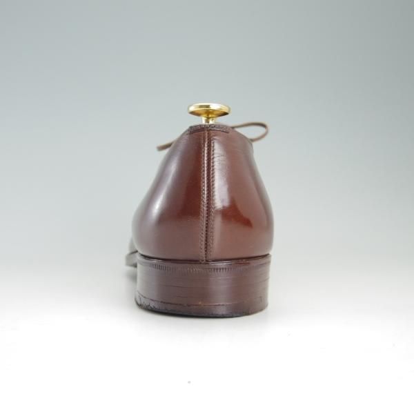 ★チャーチ 90F/UK9【旧チャーチ★2都市ロゴ/73ラスト/JERMYN】プレーントゥ/Vフロント/カーフ/茶/メンズ/Church's★e864