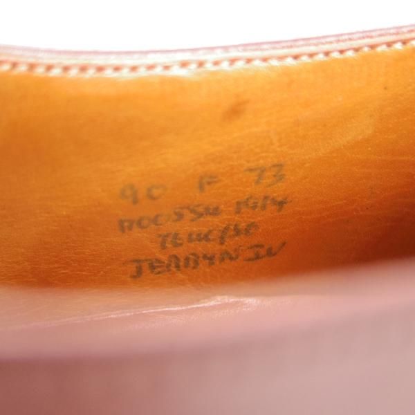 ★チャーチ 90F/UK9【旧チャーチ★2都市ロゴ/73ラスト/JERMYN】プレーントゥ/Vフロント/カーフ/茶/メンズ/Church's★e864