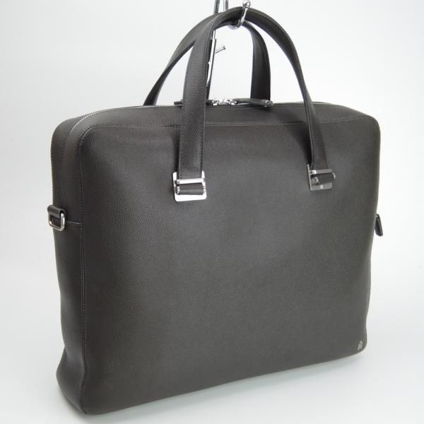 極上★ダンヒル/dunhill【定価￥156,600-★ボードン/BOURDONコレクション】メンズ/ビジネス/バッグ/ブリーフケース/濃茶/革/鞄★N5575
