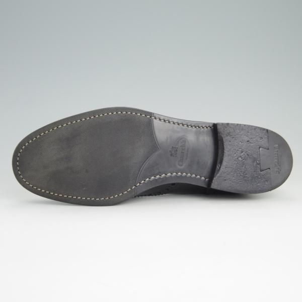 極美品★チャーチ(レディース) SIZE 37【定価￥96,800-★KETSBY WG/サイドゴアブーツ】ポリッシュドバインダーカーフ/黒/Church's★e871