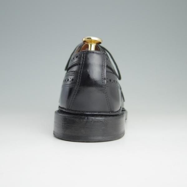 極上★(米)アレンエドモンズ 7.5D【定価￥75,900-★MacNeil/マクニール】ロングウイング/ウイングチップ/黒/ALLEN EDMONDS★e876