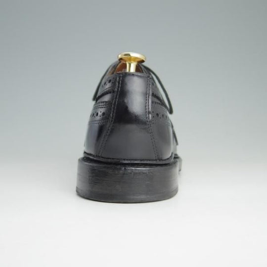 極上★(米)アレンエドモンズ 7.5D【定価￥75,900-★MacNeil/マクニール】ロングウイング/ウイングチップ/黒/ALLEN EDMONDS★e876