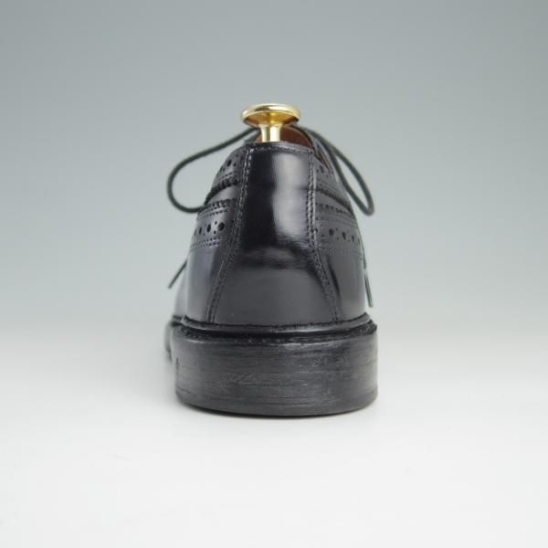 極上★(米)アレンエドモンズ 7.5D【定価￥75,900-★MacNeil/マクニール】ロングウイング/ウイングチップ/黒/ALLEN EDMONDS★e876