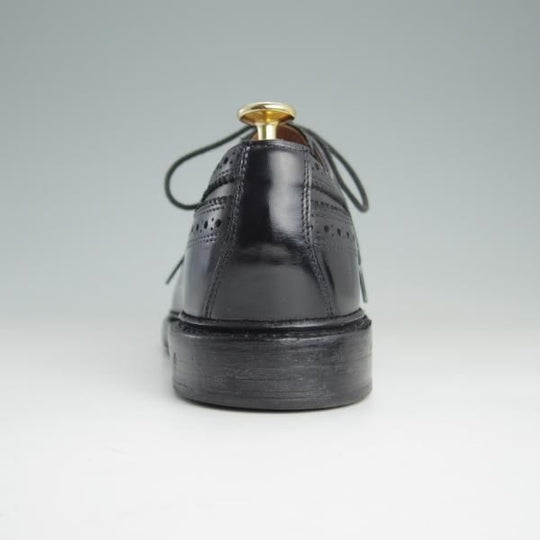 極上★(米)アレンエドモンズ 7.5D【定価￥75,900-★MacNeil/マクニール】ロングウイング/ウイングチップ/黒/ALLEN EDMONDS★e876