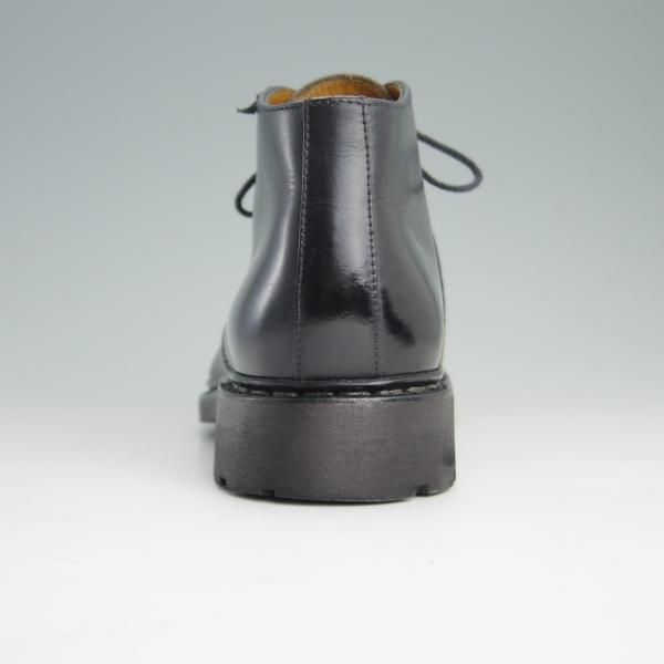 極上★パラブーツ SIZE 6.5【貴重★チャッカブーツ/Proton】プロトン/TEXソール/リスレザー/黒/メンズ/Paraboot★e877